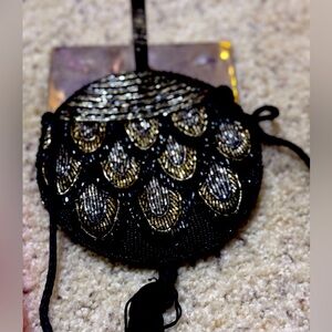 Beaded Crossbody Purse
